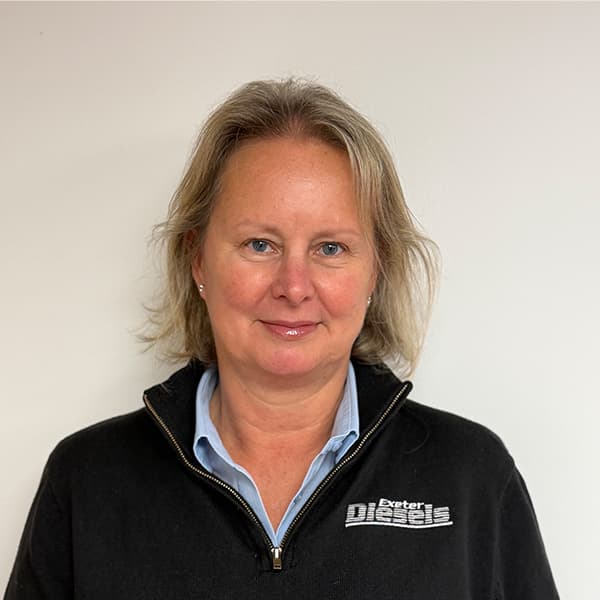 Joanne Palmer, Company Secretary at Exeter Diesels